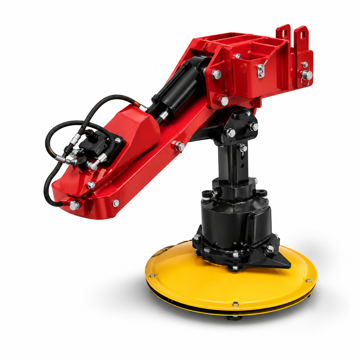 Disc avoidance mower