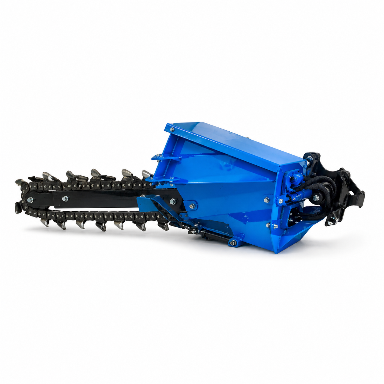 Deep trenching machine